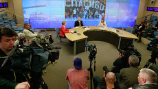 Пресс-конференция, посвященная старту акции Георгиевская ленточка Пресс-конференция, посвященная старту акции Георгиевская ленточка