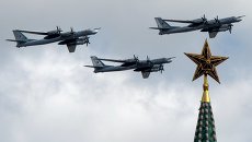 Репетиция воздушной части Парада Победы Репетиция воздушной части Парада Победы