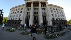 Одесса после трагедии в Доме профсоюзов. Архивное фото Одесса после трагедии в Доме профсоюзов. Архивное фото