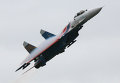 Истребитель Су-27 российской пилотажной группы Русские Витязи Истребитель Су-27 российской пилотажной группы Русские Витязи