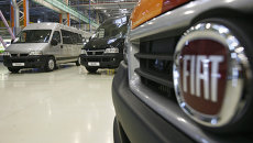 Завод по производству автомобилей Fiat Ducato. Архивное фото Завод по производству автомобилей Fiat Ducato. Архивное фото