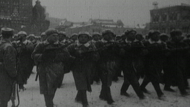 Парад на красной площади 7 ноября 1941 года фото