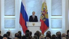 Послание Путина Федеральному собранию: Украина, санкции, рубль и налоги Послание Путина Федеральному собранию: Украина, санкции, рубль и налоги