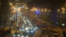 Дорога в Москве. Архивное фото Дорога в Москве. Архивное фото