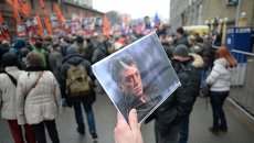 Траурный марш в память о политике Борисе Немцове в Москве Траурный марш в память о политике Борисе Немцове в Москве