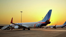 Самолеты авиакомпании Flydubai. Архивное фото Самолеты авиакомпании Flydubai. Архивное фото