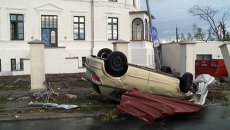 Последствия шторма на севере Германии Последствия шторма на севере Германии