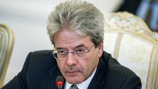 Министр иностранных дел и международного сотрудничества Италии Паоло Джентилони. Архивное фото Министр иностранных дел и международного сотрудничества Италии Паоло Джентилони. Архивное фото