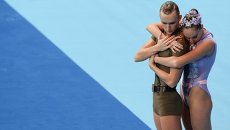 Дарина Валитова и Александр Мальцев выступают на чемпионате мира по водным видам спорта в Казани Дарина Валитова и Александр Мальцев выступают на чемпионате мира по водным видам спорта в Казани