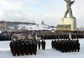 Церемония, посвященная памяти погибших членов экипажа АПЛ Курск, в Североморске Церемония, посвященная памяти погибших членов экипажа АПЛ Курск, в Североморске