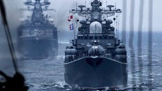 Корабли Тихоокеанского флота РФ во время военно-морского парада в заливе Петра Великого в рамках завершения российско-китайских военно-морских учений. Архивное фото Корабли Тихоокеанского флота РФ во время военно-морского парада в заливе Петра Великого в рамках завершения российско-китайских военно-морских учений. Архивное фото