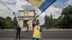 Акции протеста в Кишиневе. Архивное фото Акции протеста в Кишиневе. Архивное фото