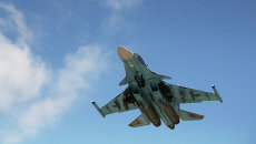 Российский бомбардировщик в Сирии. Архивное фото Российский бомбардировщик в Сирии. Архивное фото