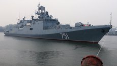 Сторожевой корабль Адмирал Эссен. Архивное фото Сторожевой корабль Адмирал Эссен. Архивное фото