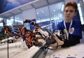 Демонстрация прототипа экзоскелета руки человека, созданного с использованием конструктора лего, на шоу технологий Открытые инновации в 75-м павильоне ВДНХ Демонстрация прототипа экзоскелета руки человека, созданного с использованием конструктора лего, на шоу технологий Открытые инновации в 75-м павильоне ВДНХ