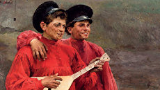 Филипп Малявин. Товарищи. 1893. Из коллекции Фонда Аrt Russe Филипп Малявин. Товарищи. 1893. Из коллекции Фонда Аrt Russe