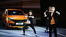 Торжественная церемония запуска производства новой модели АвтоВАЗа LADA X-Ray в Самаре Торжественная церемония запуска производства новой модели АвтоВАЗа LADA X-Ray в Самаре
