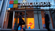 Офис компании Microsoft. Архивное фото Офис компании Microsoft. Архивное фото