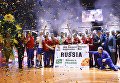 Волейбол. Отборочный турнир к Олимпийским играм 2016. Мужчины. Матч Франция - Россия Волейбол. Отборочный турнир к Олимпийским играм 2016. Мужчины. Матч Франция - Россия