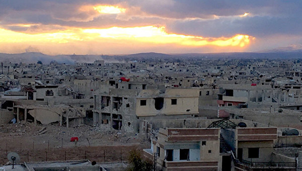 Эвакуация населения началась в сирийском городе Дарайя