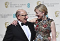 Актриса Кейт Бланшетт и Тим Ангел на церемонии вручения премий Британской академии кино и телевизионных искусств Актриса Кейт Бланшетт и Тим Ангел на церемонии вручения премий Британской академии кино и телевизионных искусств