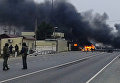 Взрыв около Джемикентского поста ГАИ в Дербентском районе Дагестана Взрыв около Джемикентского поста ГАИ в Дербентском районе Дагестана