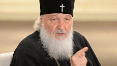 Патриарх Московский и всея Руси Кирилл встретился с журналистами в Сан-Паулу Патриарх Московский и всея Руси Кирилл встретился с журналистами в Сан-Паулу