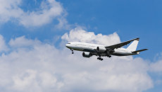 Самолет Boeing. Архивное фото Самолет Boeing. Архивное фото