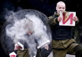 Спецназовцы МВД Белоруссии на праздновании масленицы в Минске Спецназовцы МВД Белоруссии на праздновании масленицы в Минске