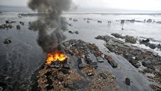 Снимок последствий цунами 11 марта 2011 (вверху) и снимок 15 февраля 2016 (внизу) в Японии Снимок последствий цунами 11 марта 2011 (вверху) и снимок 15 февраля 2016 (внизу) в Японии