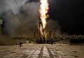 Пуск ракеты-носителя Союз-ФГ с транспортным пилотируемым кораблем Союз ТМА-20М с космодрома Байконур Пуск ракеты-носителя Союз-ФГ с транспортным пилотируемым кораблем Союз ТМА-20М с космодрома Байконур
