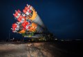 Вывоз ракеты-носителя Союз-ФГ с пилотируемым кораблем Союз ТМА-20М на стартовый стол первой Гагаринской стартовой площадки космодрома Байконур Вывоз ракеты-носителя Союз-ФГ с пилотируемым кораблем Союз ТМА-20М на стартовый стол первой Гагаринской стартовой площадки космодрома Байконур