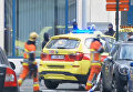 Службы спасения на месте взрыва в метрополитене Брюсселя. 22 марта 2016 год Службы спасения на месте взрыва в метрополитене Брюсселя. 22 марта 2016 год