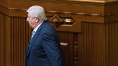 Виктор Шокин выступает во время заседания Верховной рады Украины. Архивное фото Виктор Шокин выступает во время заседания Верховной рады Украины. Архивное фото