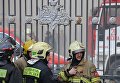Пожар в здании Министерства обороны в Москве Пожар в здании Министерства обороны в Москве