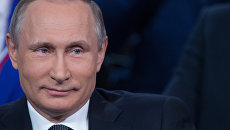 Президент России Владимир Путин принимает участие в работе III Медиафорума Президент России Владимир Путин принимает участие в работе III Медиафорума