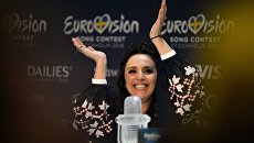 Джамала (Украина), победившая в финале международного конкурса Евровидение-2016. Архивное фото Джамала (Украина), победившая в финале международного конкурса Евровидение-2016. Архивное фото
