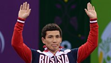 Борец вольного стиля Виктор Лебедев. Архивное фото Борец вольного стиля Виктор Лебедев. Архивное фото