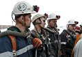 Горноспасатели у шахты Северная в Воркуте Горноспасатели у шахты Северная в Воркуте