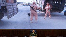 Начальник Главного оперативного управления Генштаба ВС России генерал-лейтенант Сергей Рудской на пресс-конференции после атаки на российский вертолет Ми-8 в Сирии. 1 августа 2016 Начальник Главного оперативного управления Генштаба ВС России генерал-лейтенант Сергей Рудской на пресс-конференции после атаки на российский вертолет Ми-8 в Сирии. 1 августа 2016