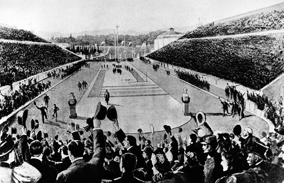 В каком году состоялись олимпийские игры. Олимпиада в Афинах 1896. Первые Олимпийские игры в Афинах 1896. Первые Олимпийские игры 1896 год. Современные Олимпийские игры 1896.