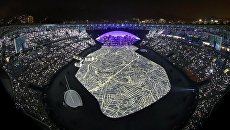 Церемония открытия Олимпиады на стадионе Маракана в Рио-де-Жанейро Церемония открытия Олимпиады на стадионе Маракана в Рио-де-Жанейро