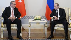 Встреча президентов России и Турции В. Путина и Р. Эрдогана в Санкт-Петербурге. 9 августа 2016 Встреча президентов России и Турции В. Путина и Р. Эрдогана в Санкт-Петербурге. 9 августа 2016