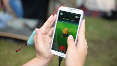 Игровое приложение Pokemon Go. Архивное фото Игровое приложение Pokemon Go. Архивное фото