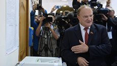 Лидер КПРФ Геннадий Зюганов. Архивное фото Лидер КПРФ Геннадий Зюганов. Архивное фото