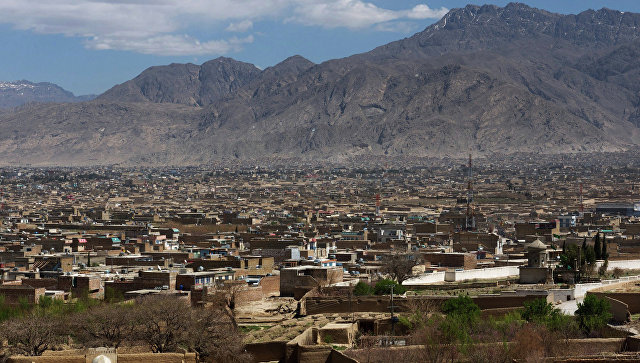 Вид на город Кветта, Пакистан. Архивное фото