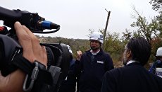 КПП Станица Луганская. Визит первого замглавы ОБСЕ Александра Хуга КПП Станица Луганская. Визит первого замглавы ОБСЕ Александра Хуга