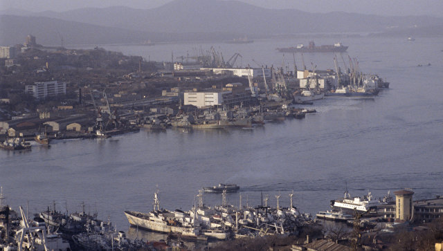 Владивосток — город и порт на Дальнем Востоке России. Архивное фото