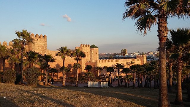 Марокко, Рабат, Крепость Касба Удайя. Архивное фото