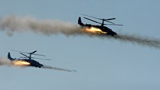 Вертолеты Ка-52 (Аллигатор) . Архивное фото Вертолеты Ка-52 (Аллигатор) . Архивное фото